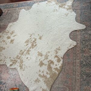 Faux Cowhide Rug: World Market